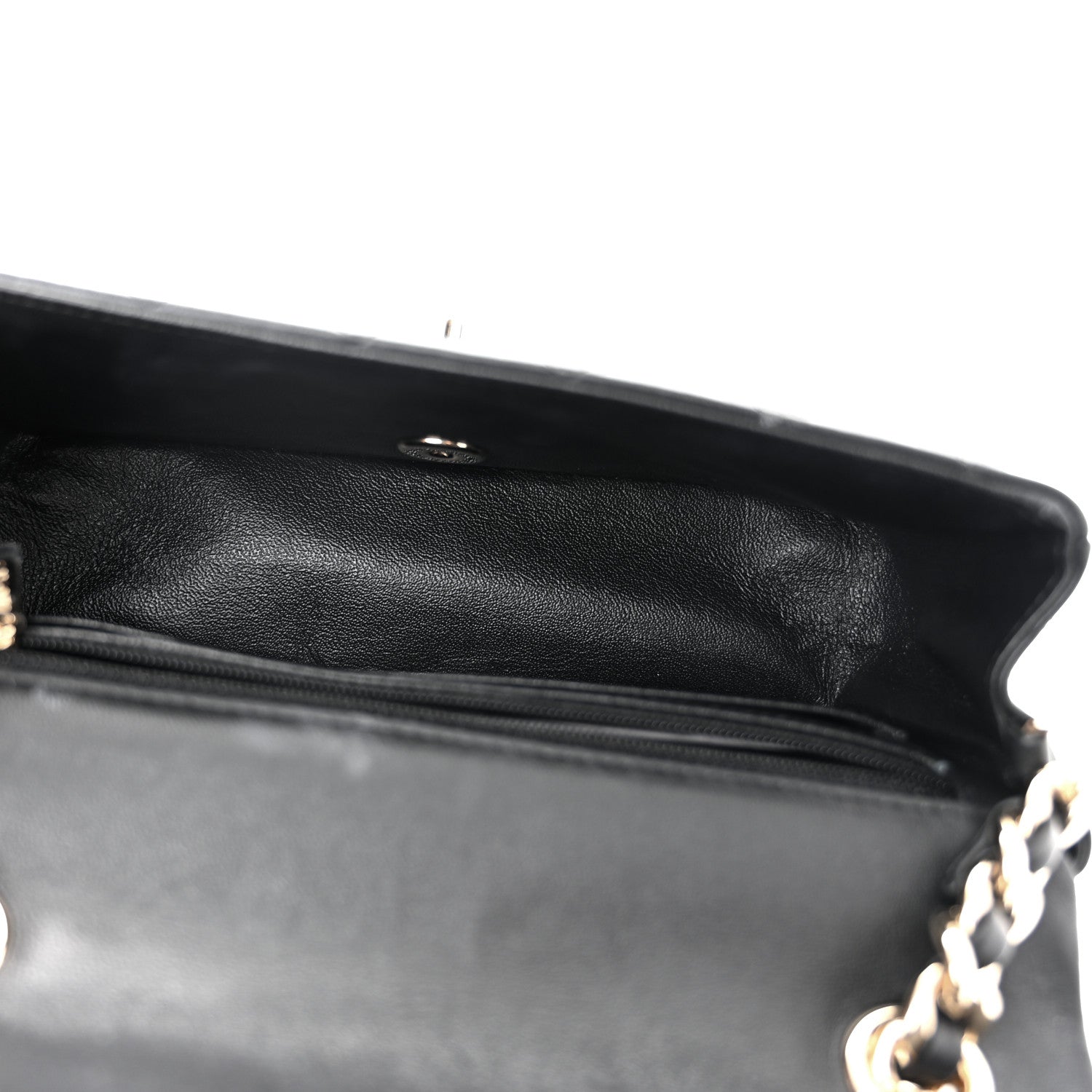 Chanel Lambskin Quilted Mini Coco Charms Rectangular Flap Black 5 of 10