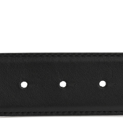 Versace Calfskin Palazzo Medusa Belt  75 30 Black 3 of 8