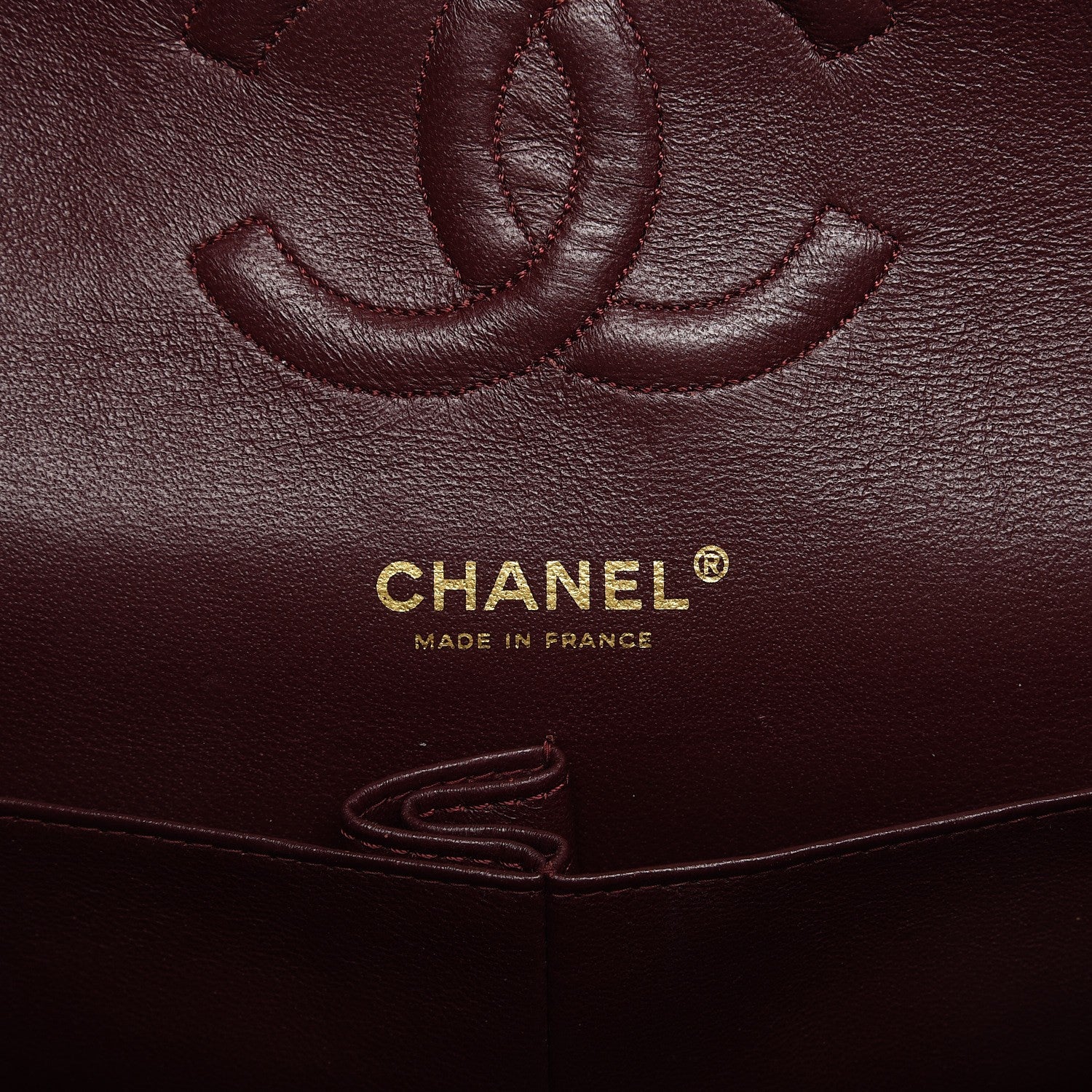 Chanel Lambskin Quilted Medium Double Flap Black 6 of 15