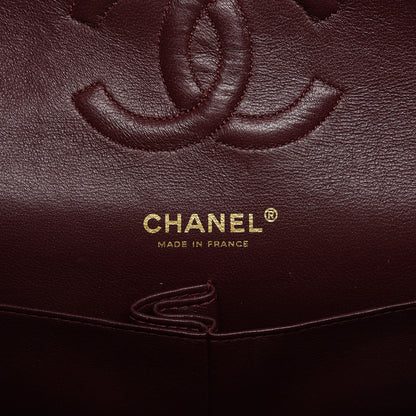 Chanel Lambskin Quilted Medium Double Flap Black 6 of 15