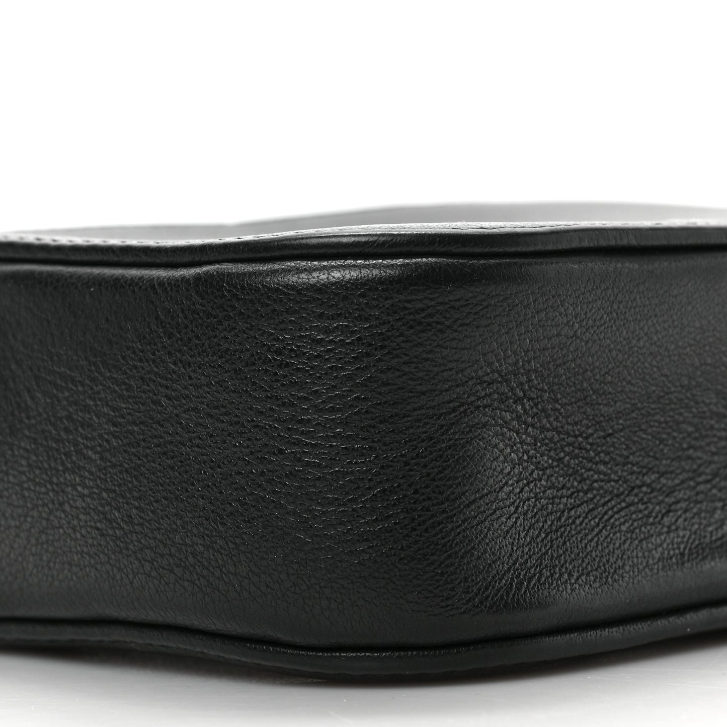 Calfskin Logo XS Everyday Camera Bag with Handle Black
