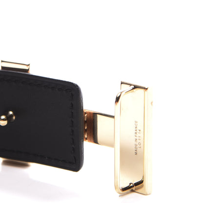 Hermes Box Chamonix 32mm Quizz H Belt 90 Black Gold 4 of 8