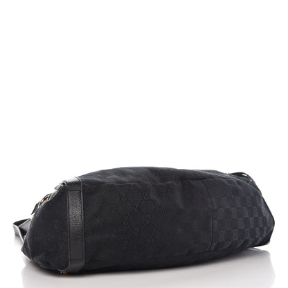 Gucci Monogram Medium Abbey Shoulder Bag Black 4 of 11