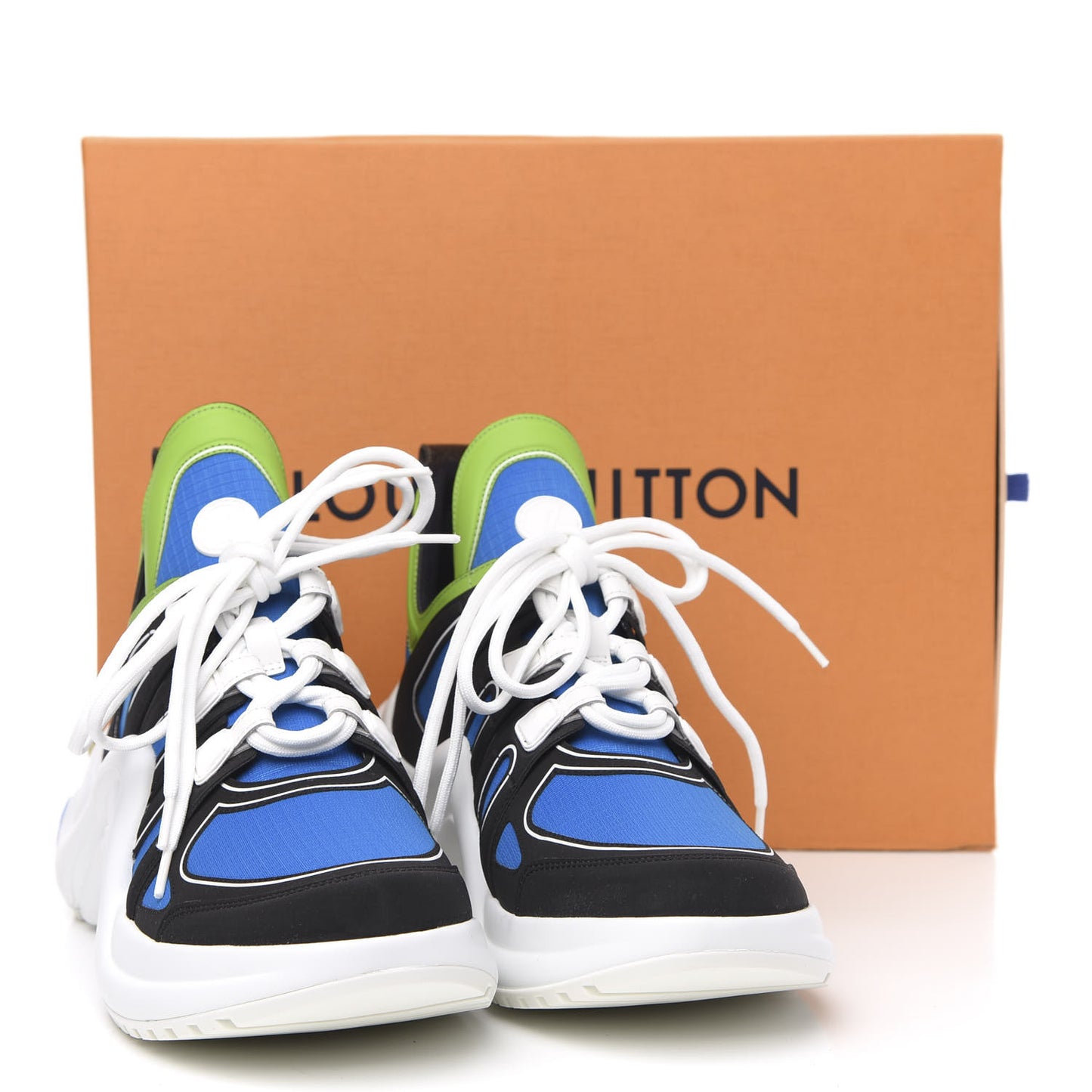 Technical Fabric LV Archlight Sneaker 42 Blue