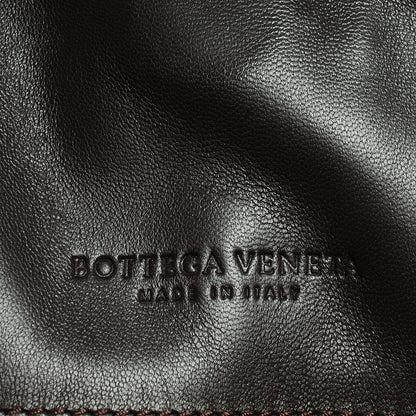 Bottega Veneta Nappa Intrecciato Parachute Bag Ebano 8 of 10