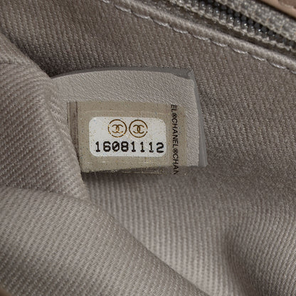Chanel Calfskin Country Chic Flap Ecru Brown 7 of 7