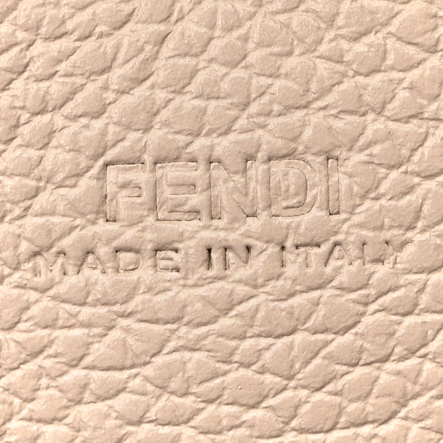 Vitello Cher Jacquard FF Lines Baguette Soft Trunk Tortora Tobacco Moro