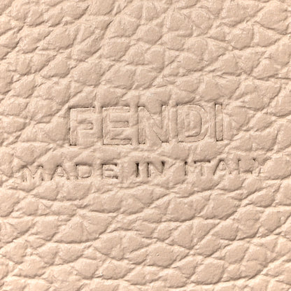 Fendi Vitello Cher Jacquard FF Lines Baguette Soft Trunk Tortora Tobacco Moro 6 of 10