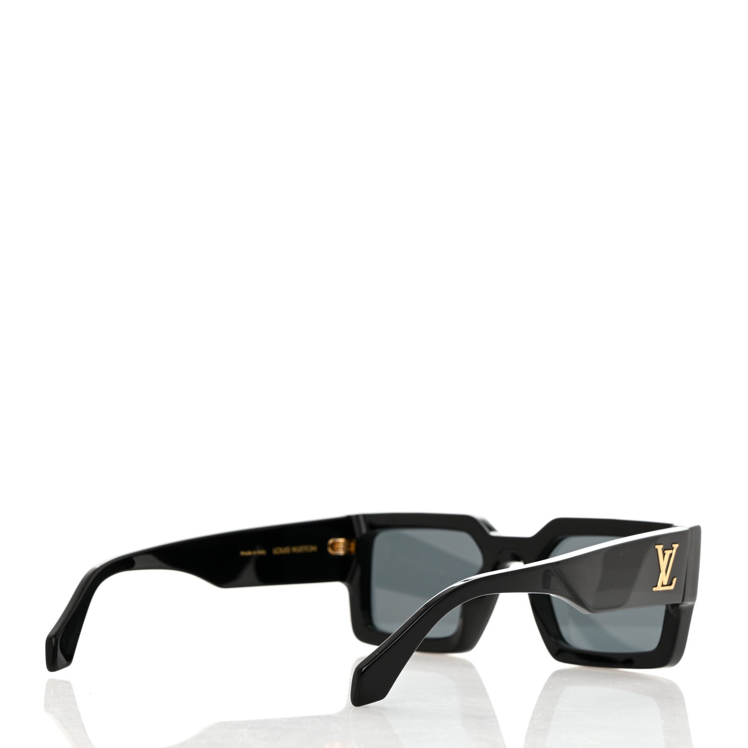 Louis Vuitton LV Clash Square Sunglasses Z1579E Black 4 of 8