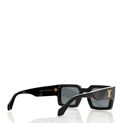 Louis Vuitton LV Clash Square Sunglasses Z1579E Black 4 of 8
