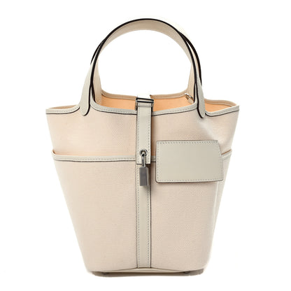 Hermes Toile Goeland Swift Cargo Picotin Lock 18 Nata 1 of 8