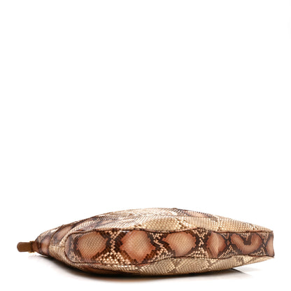 Gucci Snakeskin Large Jackie 1961 Shoulder Bag Light Brown 4 of 10
