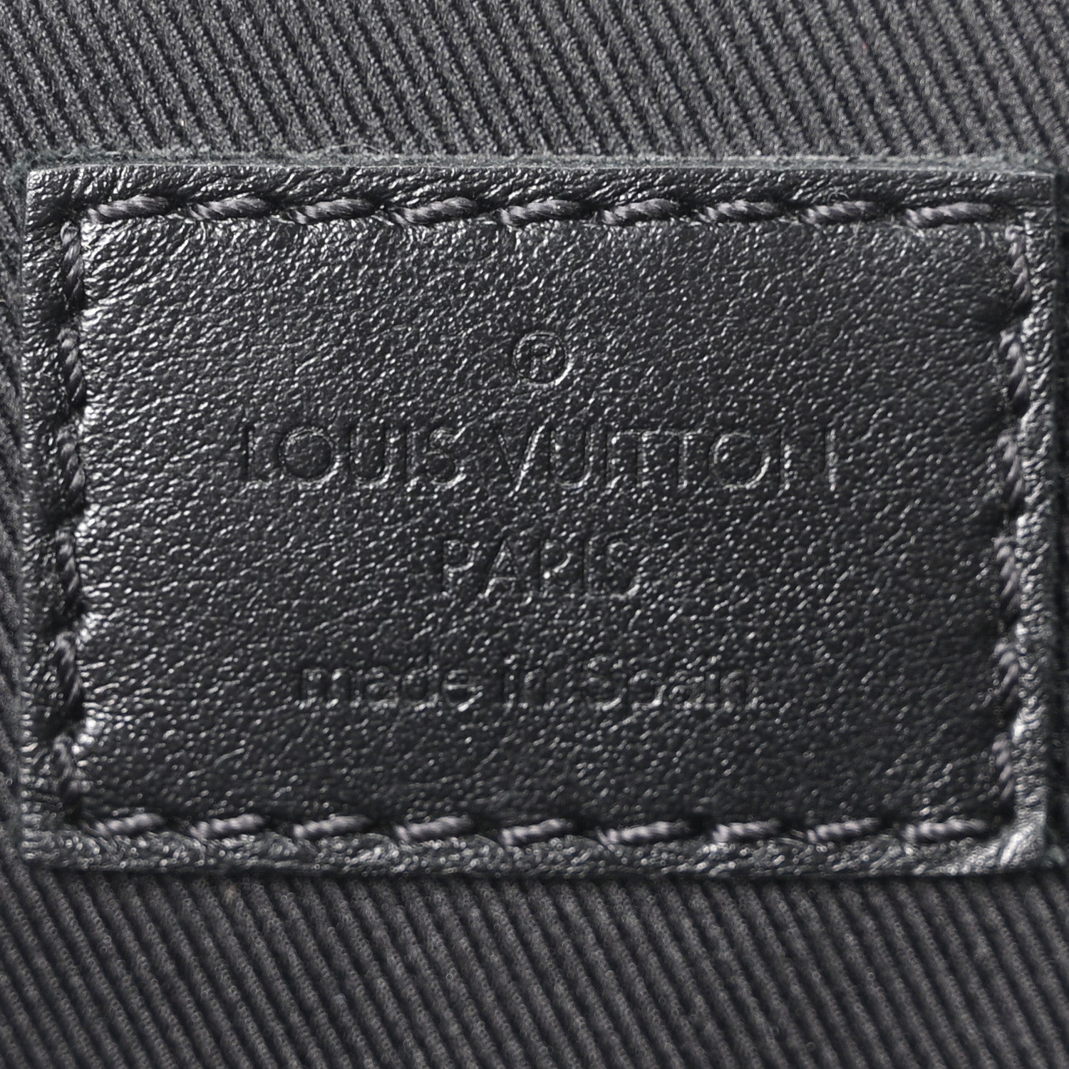 Louis Vuitton Monogram Eclipse Saumur Messenger NV Black 6 of 9