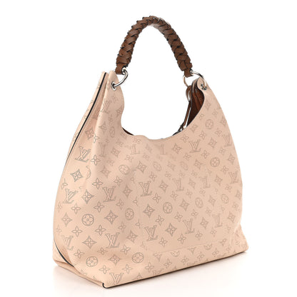 Louis Vuitton Mahina Carmel Hobo Creme 3 of 10
