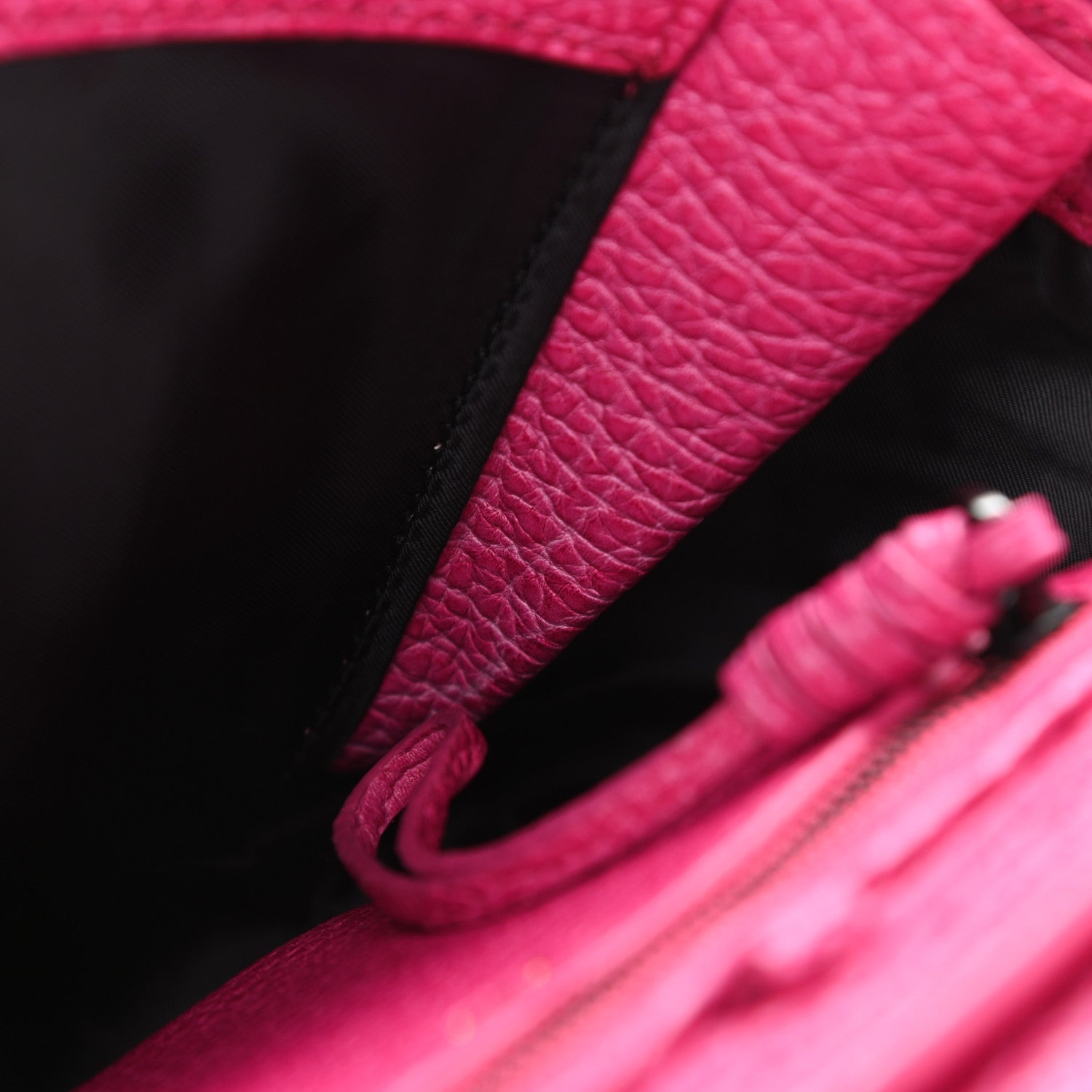 3.1 Phillip Lim Textured Calfskin Mini Pashli Satchel Magenta 10 of 12