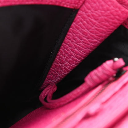 3.1 Phillip Lim Textured Calfskin Mini Pashli Satchel Magenta 10 of 12