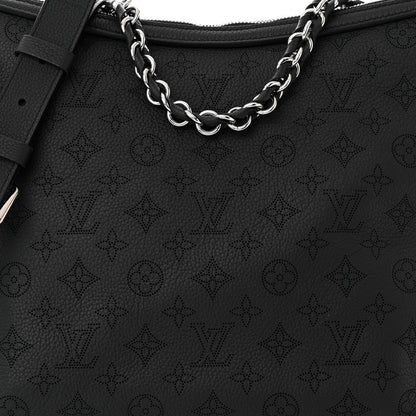 Louis Vuitton Mahina Braided Hand It All MM Black 7 of 9