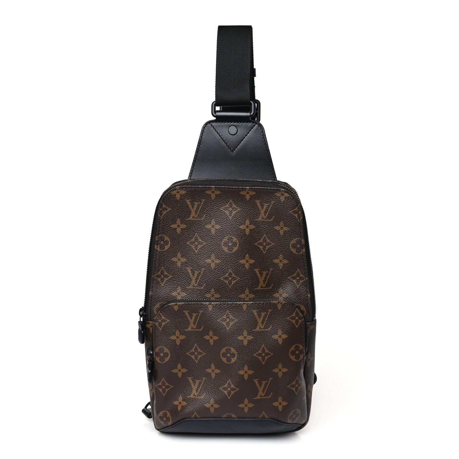 Louis Vuitton Monogram Macassar Avenue Sling Bag 1 of 9
