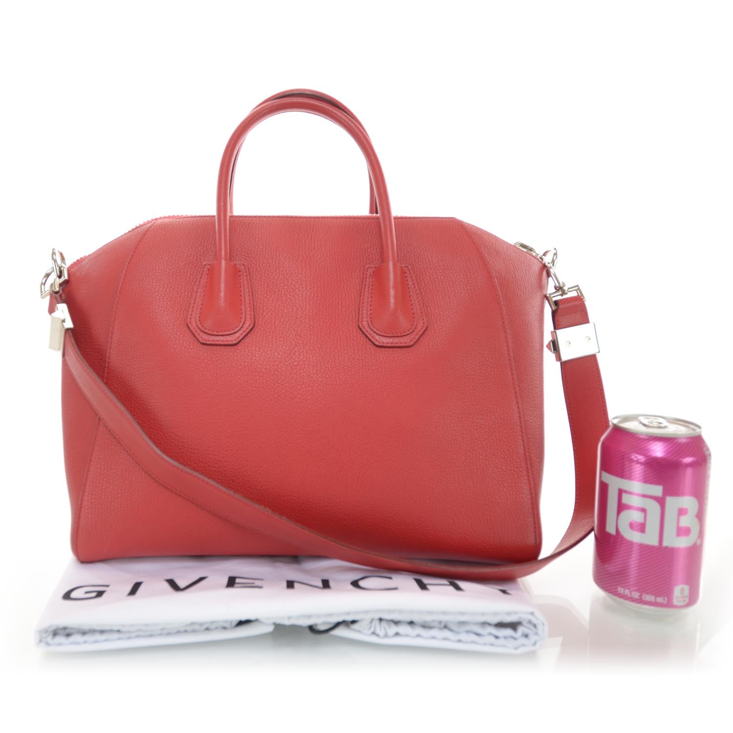 Givenchy Calfskin Medium Antigona Red 2 of 6