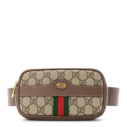 Gucci GG Supreme Monogram Ophidia Belted iPhone Case 75 30 Dark Brown 1 of 10