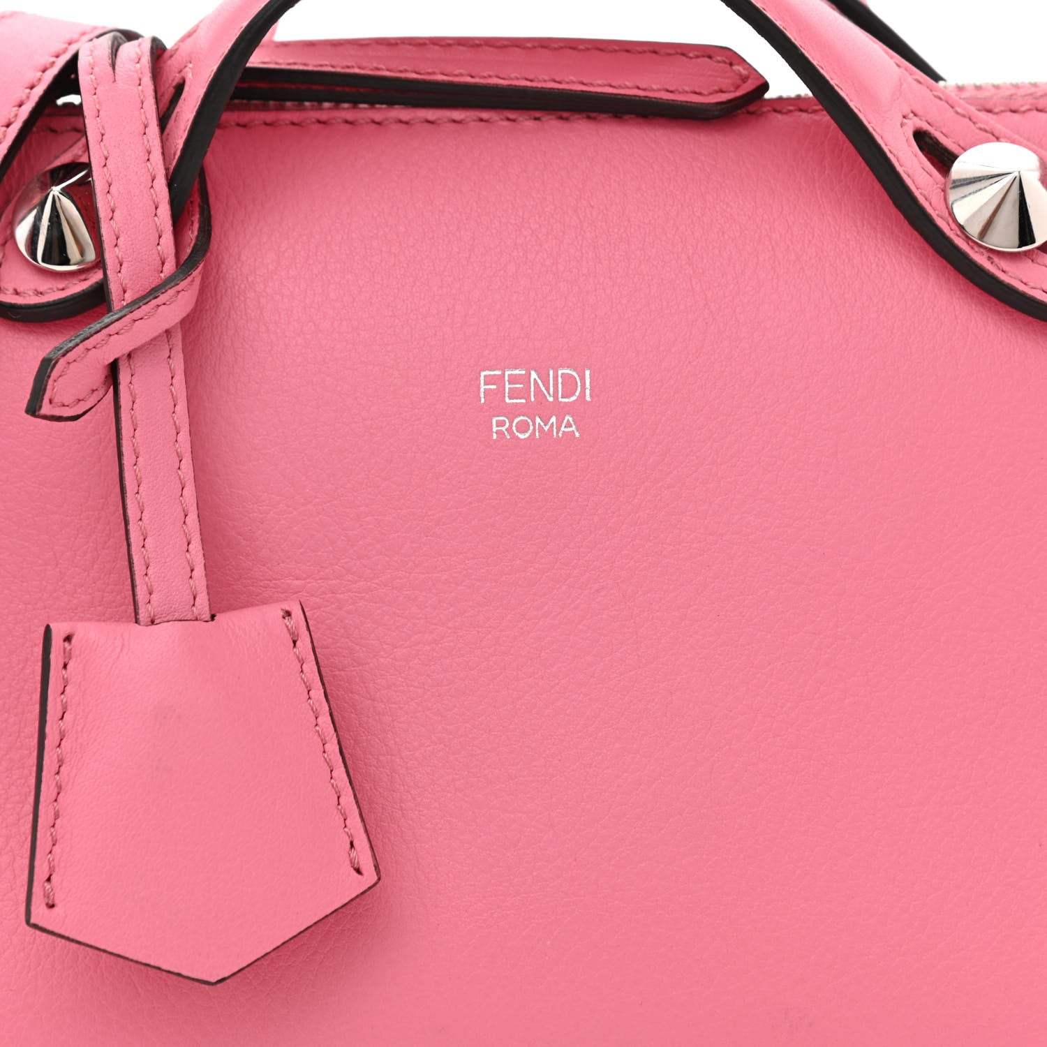 Fendi Vitello Dolce Mini By The Way Boston Bag Pink 8 of 12