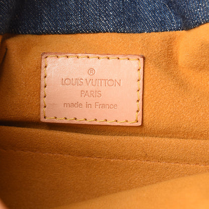 Louis Vuitton Monogram Denim Pleaty Blue 6 of 16