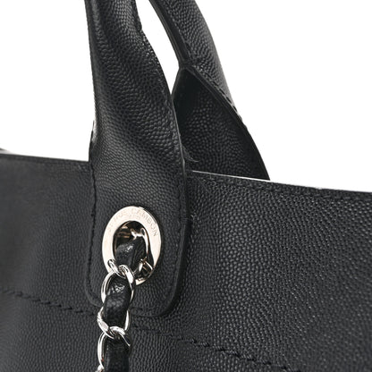 Chanel Caviar Medium Studded Deauville Tote Black 11 of 12
