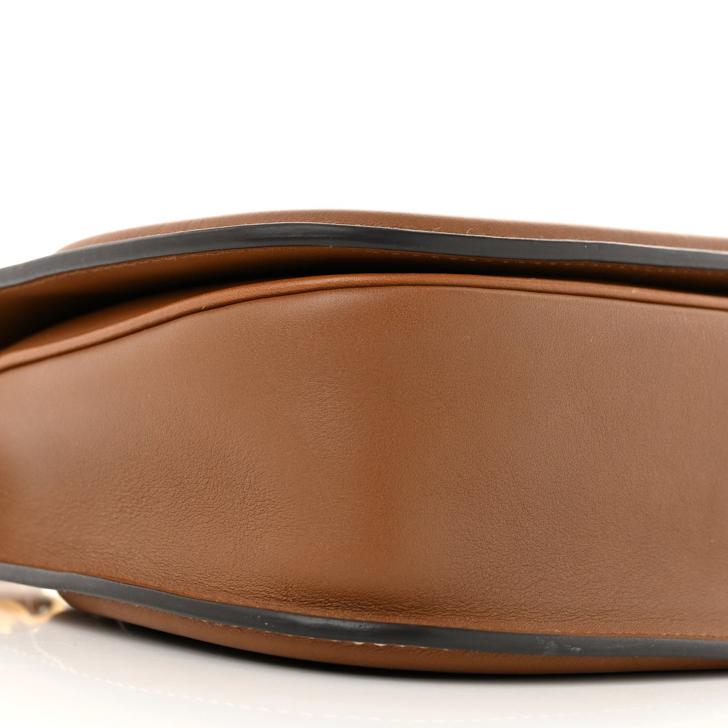 Calfskin Medium Blondie Top Handle Flap Bag Light Brown