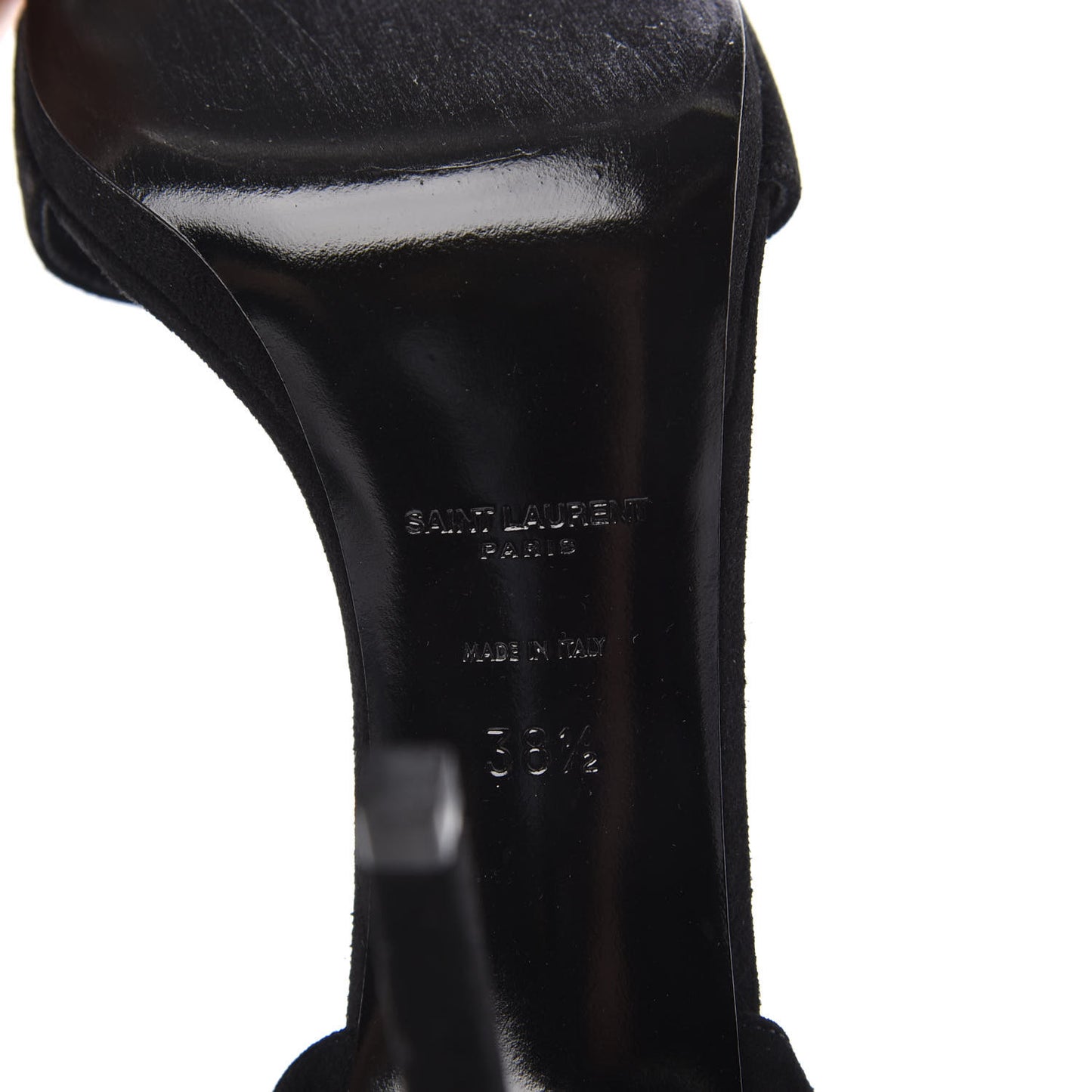 Kid Scamosciato Jane 105 Ankle Strap Sandals 38.5 Nero