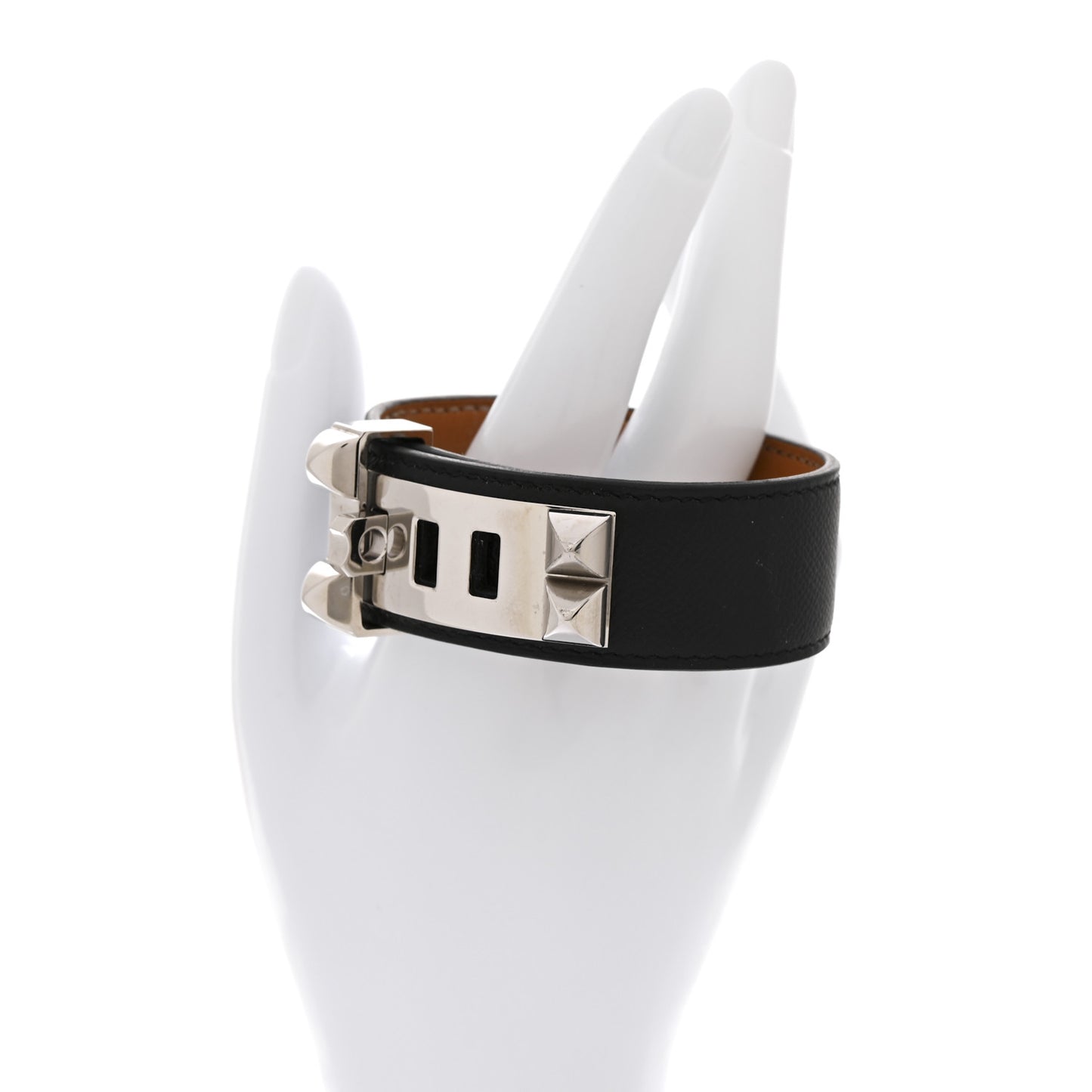 Madame Calfskin Collier De Chien CDC 24 Bracelet T3 Black