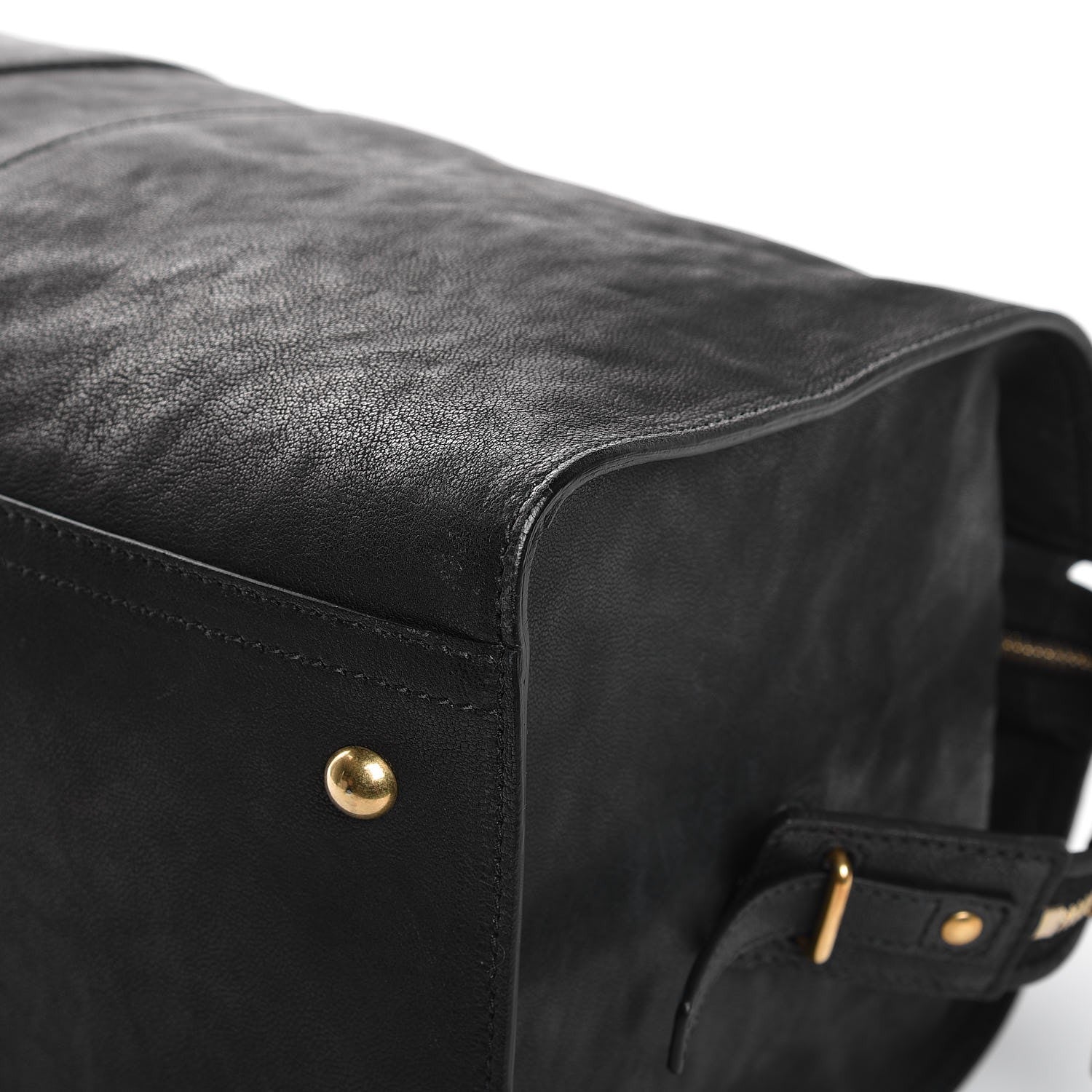 Saint Laurent Sheepskin Medium Cabas ChYc Black 11 of 15