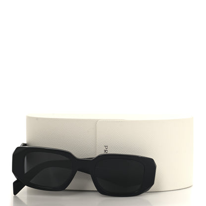 Prada Acetate Symbole Sunglasses SPR 17W Black 7 of 7