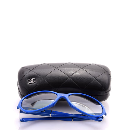Chanel CC Logo Sunglasses 5229Q Blue 8 of 8