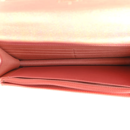 Chanel Iridescent Calfskin Quilted Chanel 19 Wallet On Chain WOC Pink 5 of 12