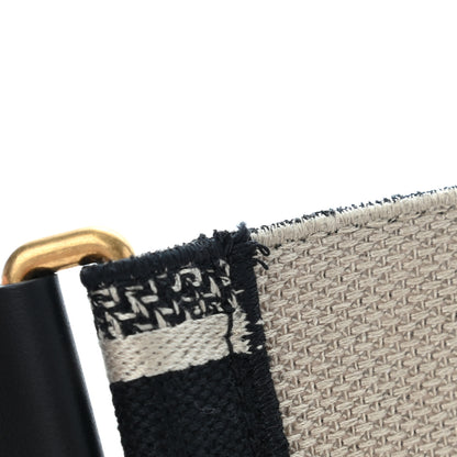 Christian Dior Canvas Embroidered Shoulder Strap Black 7 of 7