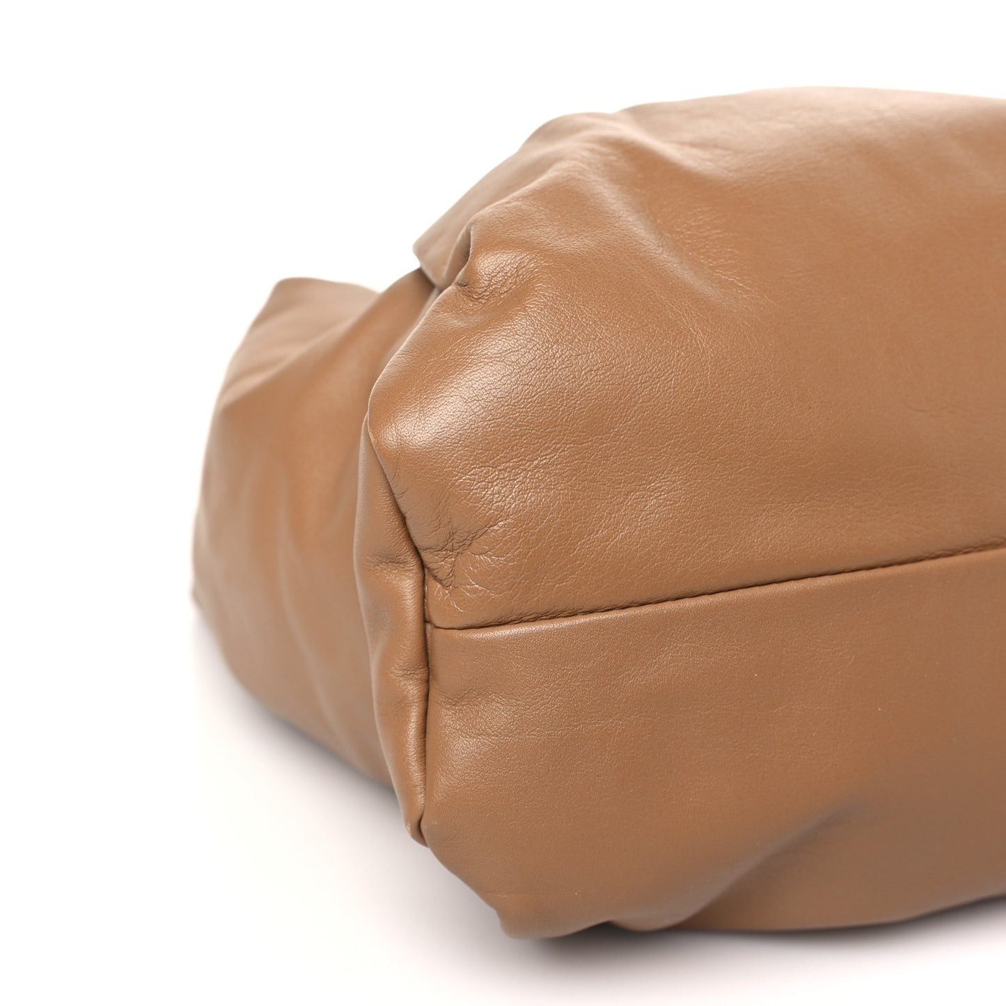 Smooth Butter Calfskin Small The Shoulder Pouch Cammello