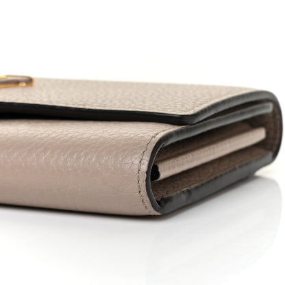 Louis Vuitton Taurillon Capucines Wallet Galet 8 of 9