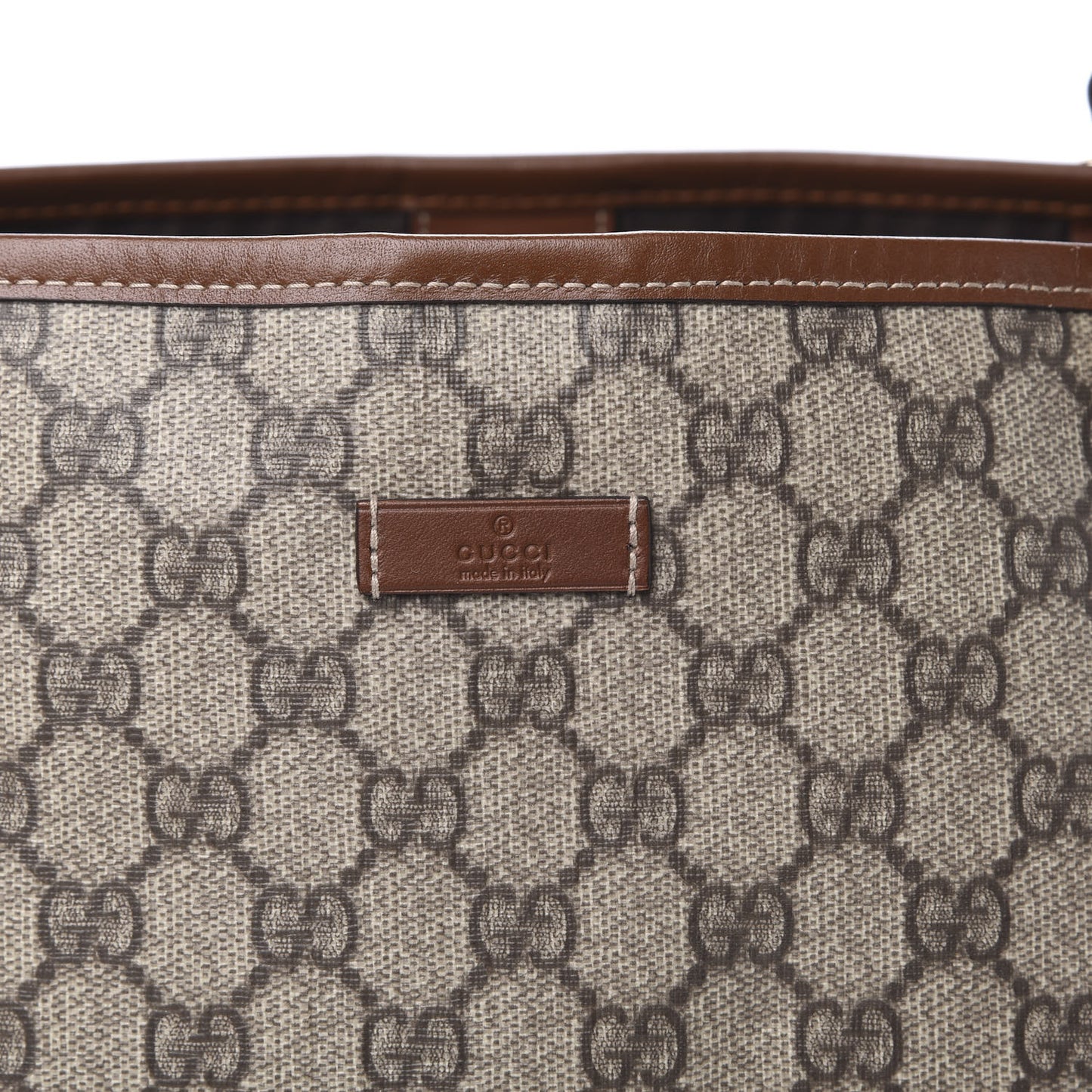 GG Plus Monogram Medium Joy Tote Brown