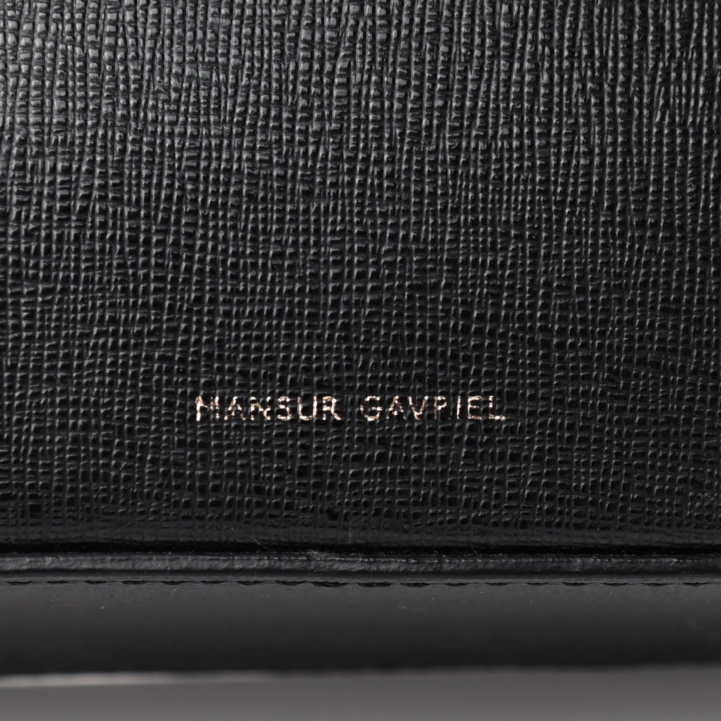 Saffiano Double Zip Crossbody Black