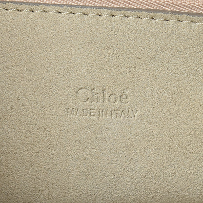Chloe Suede Calfskin Medium Faye Shoulder Bag Dark Purple 6 of 12
