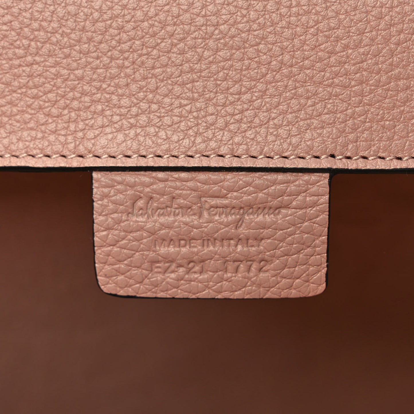 Hammered Calfskin Medium Studio Top Handle Bag Ameretti