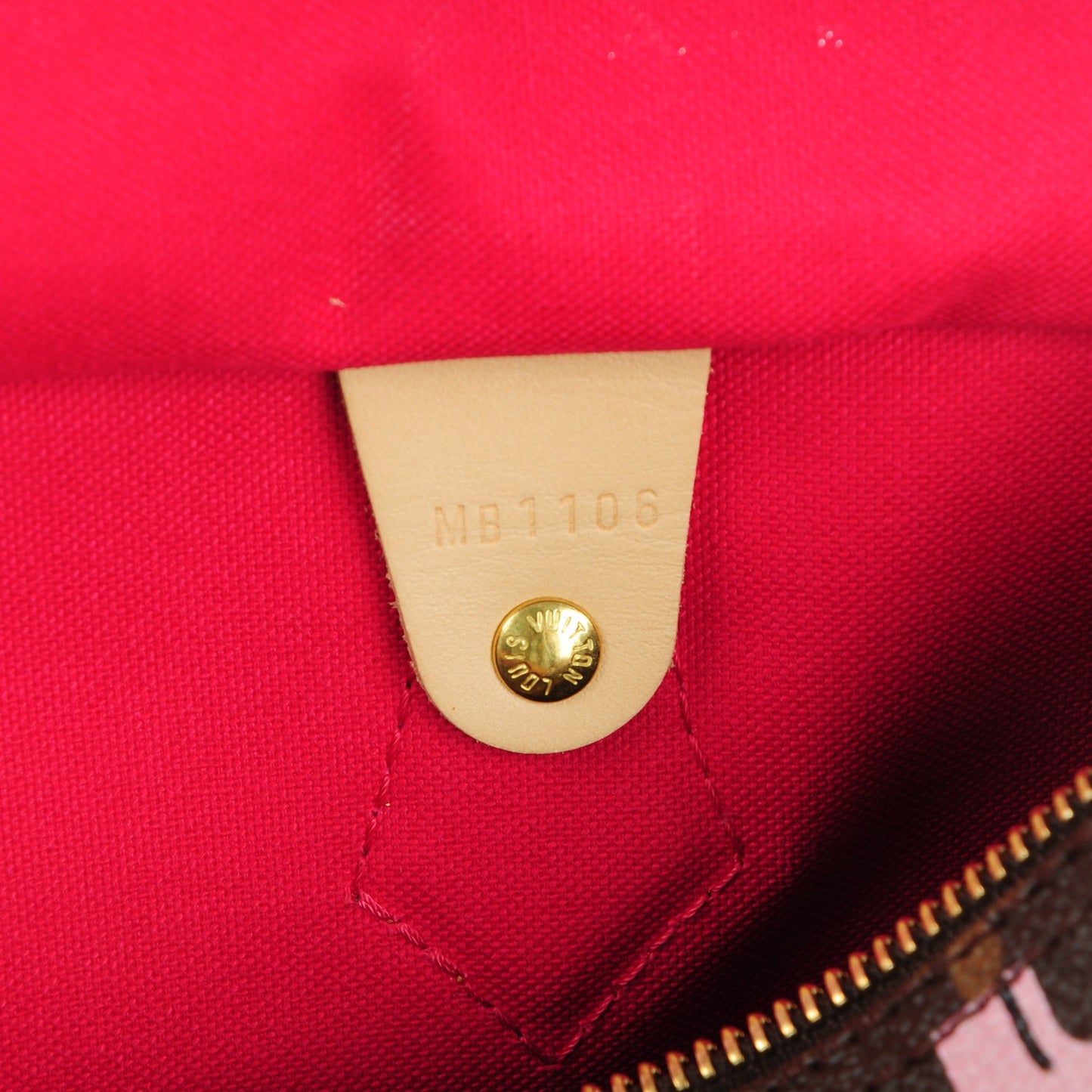 Monogram Bay Speedy 30 Rose Ballerine Poppy