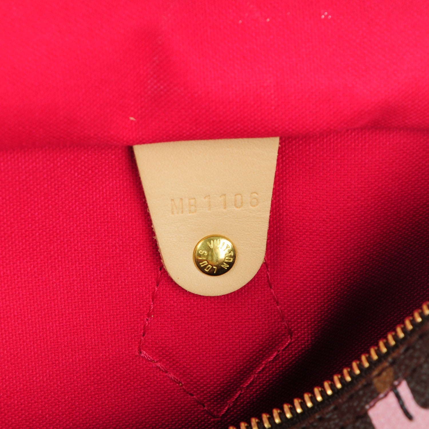 Louis Vuitton Monogram Bay Speedy 30 Rose Ballerine Poppy 7 of 7