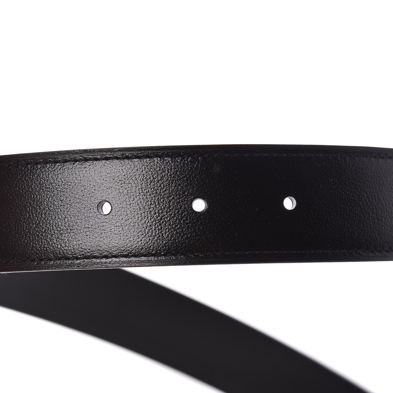 Hermes Box Togo 32mm Guilloche H Belt 90 Black 4 of 7