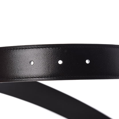 Hermes Box Togo 32mm Guilloche H Belt 90 Black 4 of 7