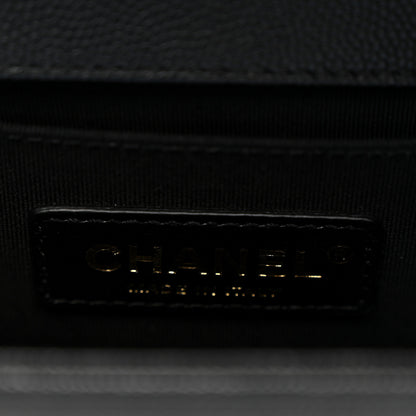 Chanel Caviar Quilted Small Boy Flap Black 6 of 11