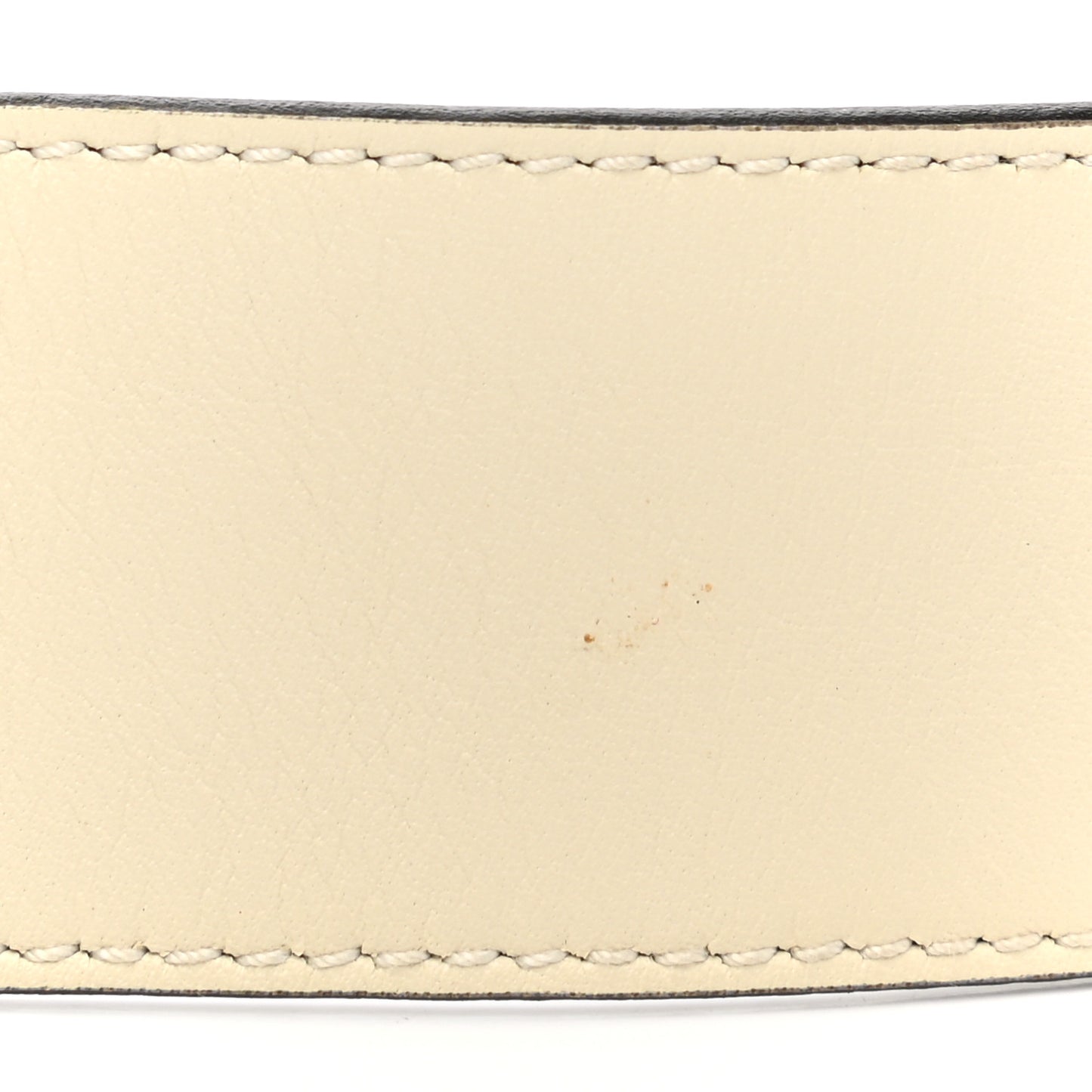 Calfskin Double G 40mm Belt 85 34 Mystic White