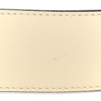 Gucci Calfskin Double G 40mm Belt 85 34 Mystic White 6 of 8