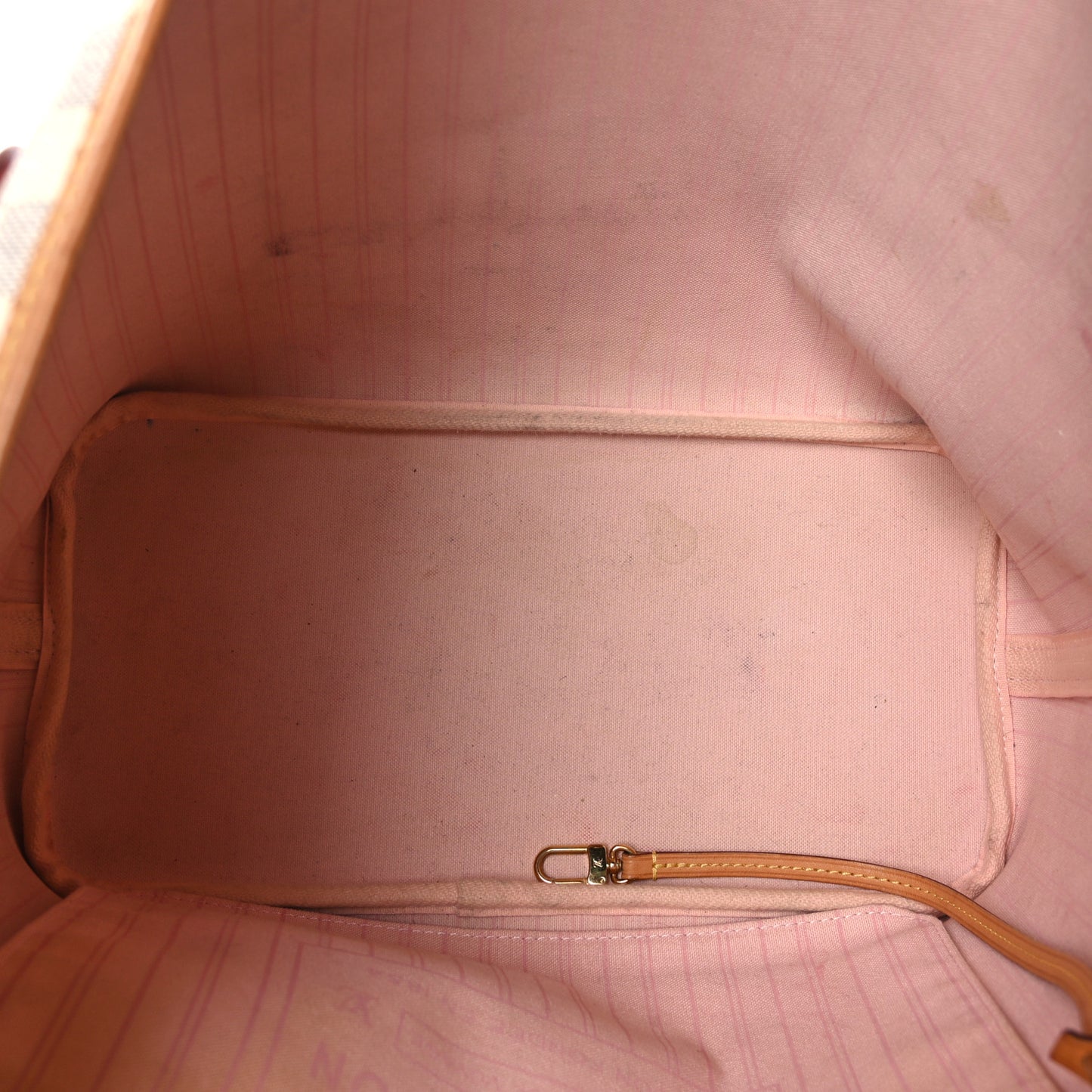Damier Azur Neo Neverfull MM Rose Ballerine