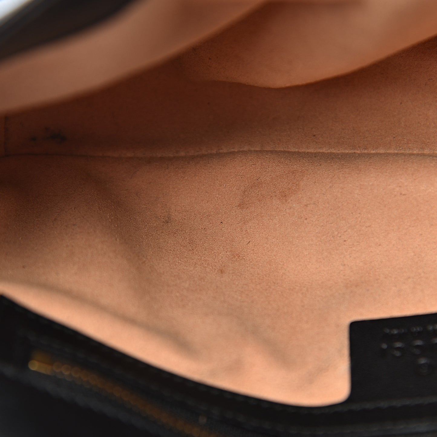 Calfskin Matelasse Small GG Marmont Shoulder Bag Black